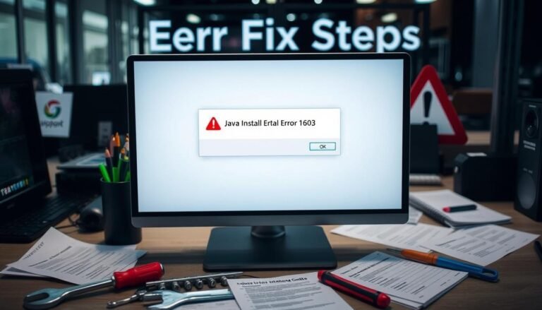 Fix Java Install Error 1603 on Windows