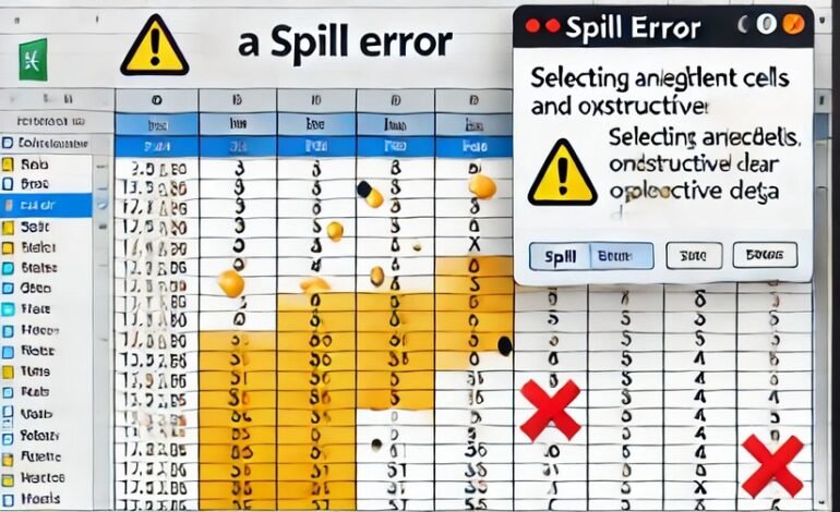 How to Fix a Spill Error in Excel: Comprehensive Guide & Useful Tips