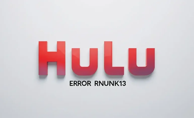 How to Fix Hulu Error RUNUNK13 (Troubleshooting Guide 2025)